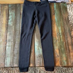 Girls Athleta Girl Fleece Lined Leggings Size L/12